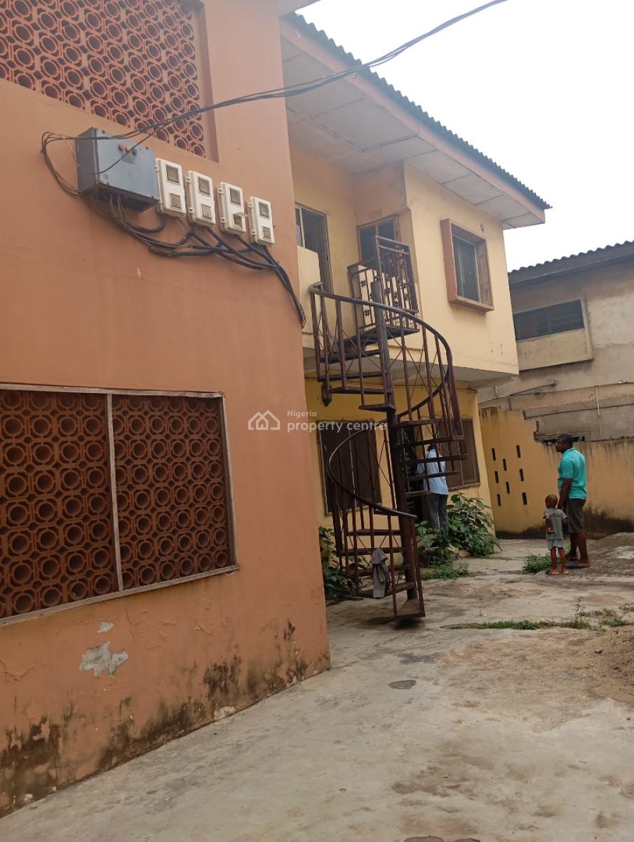 Block of 4units of 2bedroom Flats, Ogunbanwo Street Behind Tipper Bus Stop Ketu Lagos, Ketu, Lagos, Block of Flats for Sale