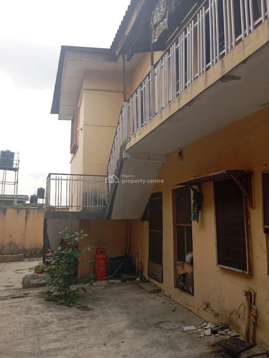 Block of 4units of 2bedroom Flats, Ogunbanwo Street Behind Tipper Bus Stop Ketu Lagos, Ketu, Lagos, Block of Flats for Sale