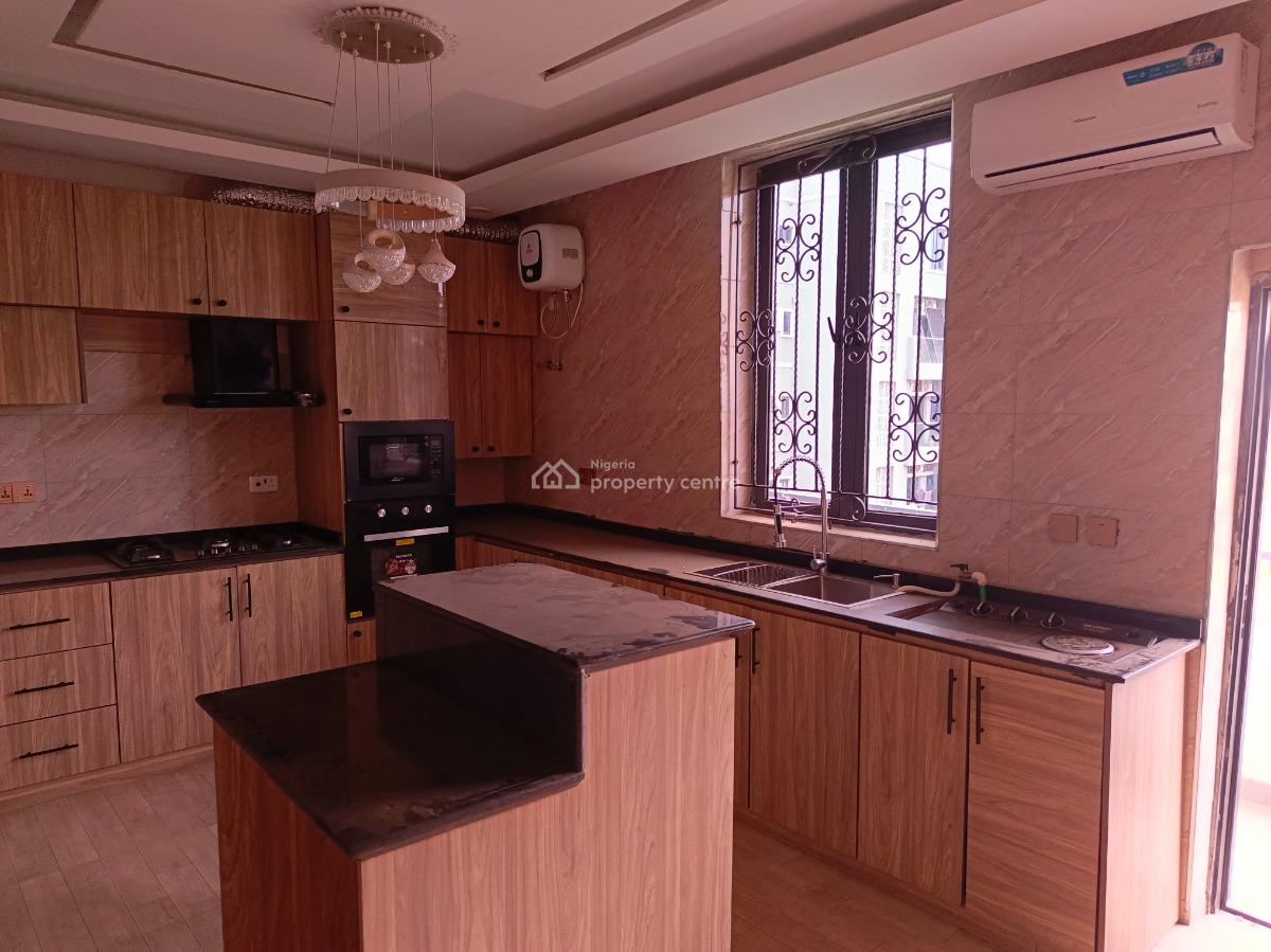 Brand New Exotic Semi Furnished 3 Bedrooms Flat with Bq ( First Floor), By Gilmor, Jahi, Abuja, Flat / Apartment for Rent