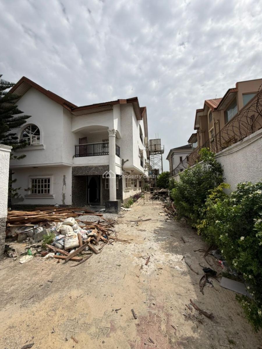 Luxury 6 Bedroom Detached Duplex D 2 Bed Bungalow in an Estate, Osborne Phase 1 Estate, Osborne, Ikoyi, Lagos, Detached Duplex for Rent