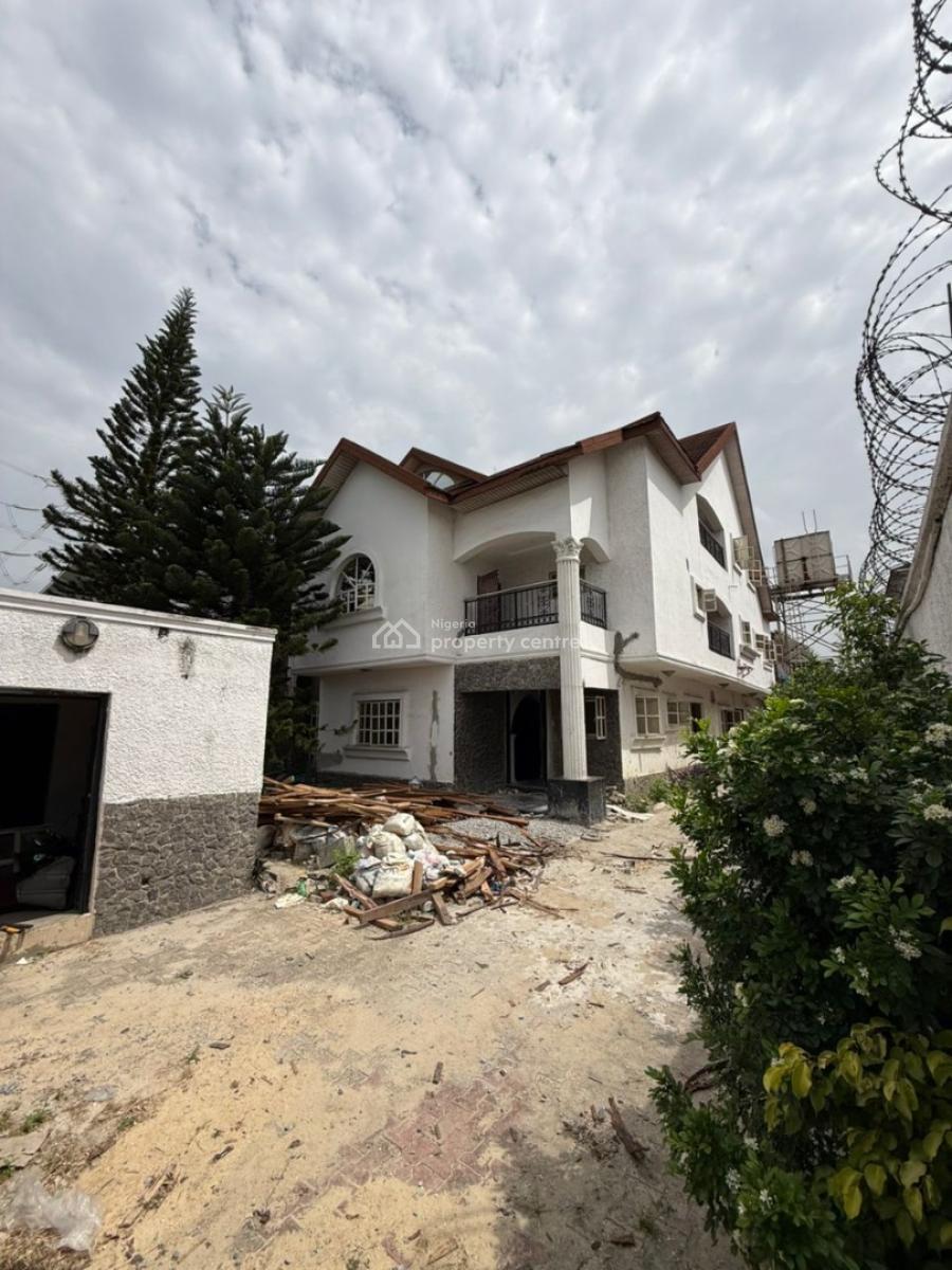 Luxury 6 Bedroom Detached Duplex D 2 Bed Bungalow in an Estate, Osborne Phase 1 Estate, Osborne, Ikoyi, Lagos, Detached Duplex for Rent