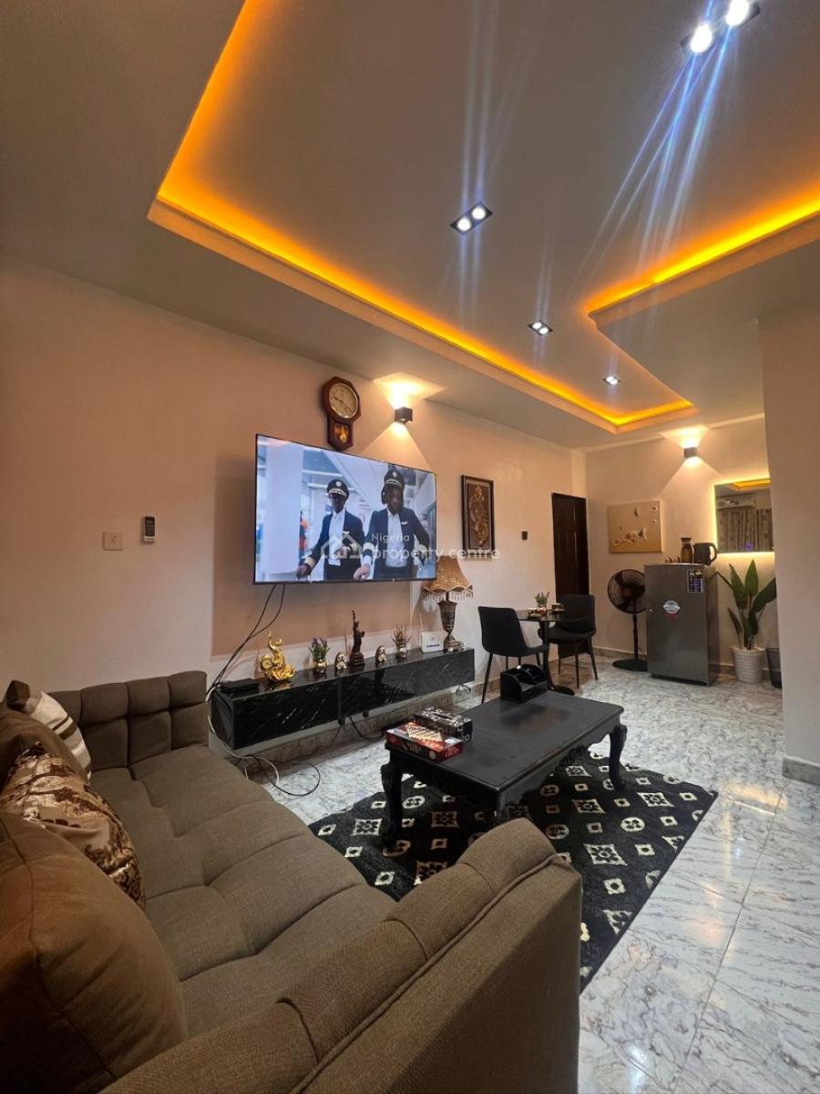 Luxury Furnished 2 Bedroom Flat with Inverter,  Airbn Can Flu, Zone 6, Wuse, Abuja, Flat / Apartment for Rent