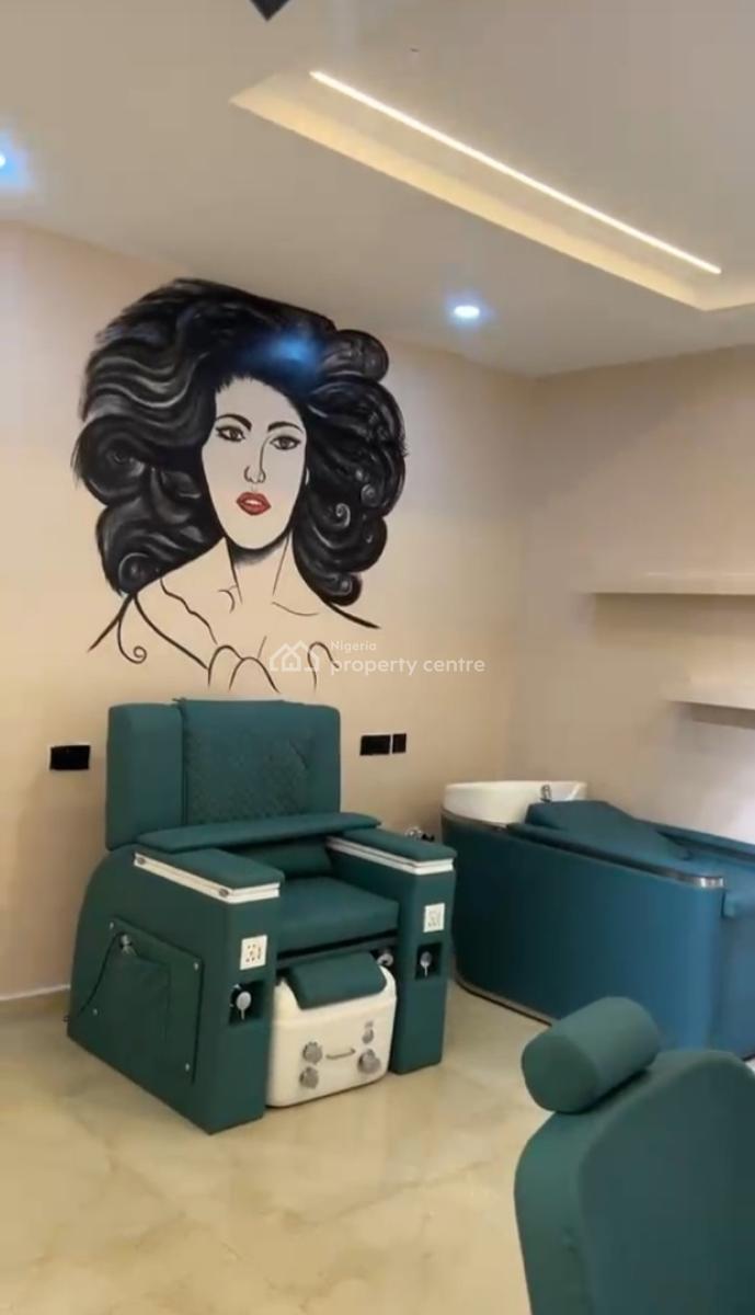 Luxury Fully Furnished &functional Spa/saloon in 5bedroom Duplex with, Jahi Gilmore Tarred Rd, Jahi, Abuja, Terraced Duplex for Rent