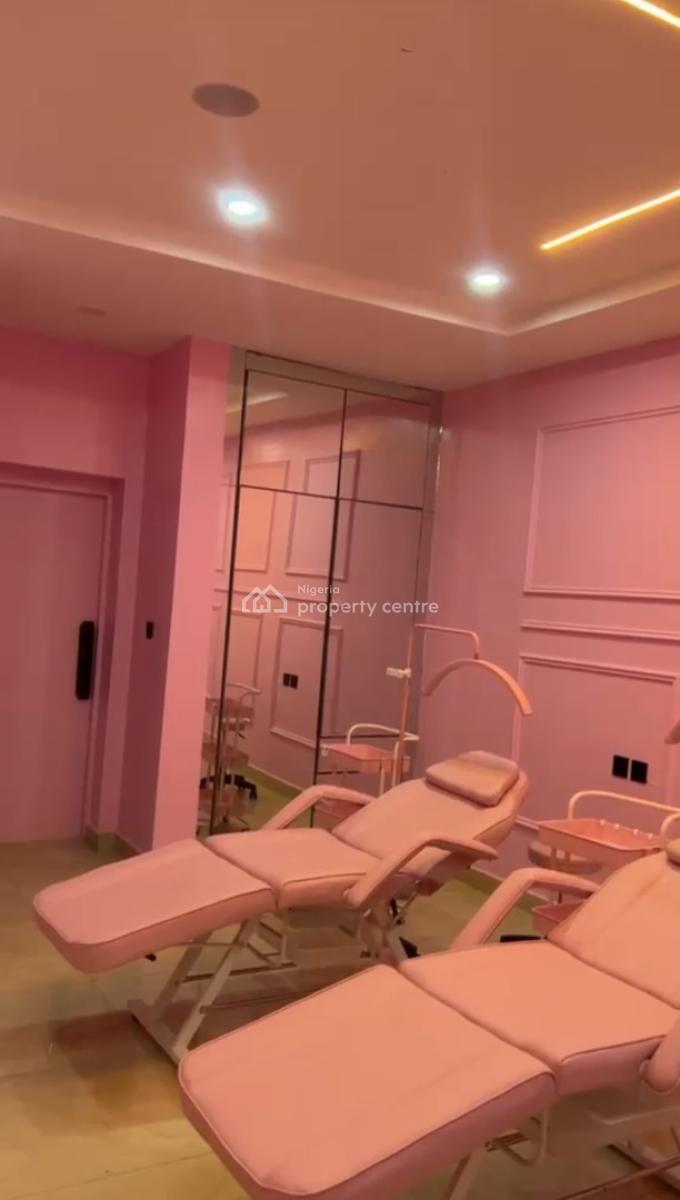 Luxury Fully Furnished &functional Spa/saloon in 5bedroom Duplex with, Jahi Gilmore Tarred Rd, Jahi, Abuja, Terraced Duplex for Rent