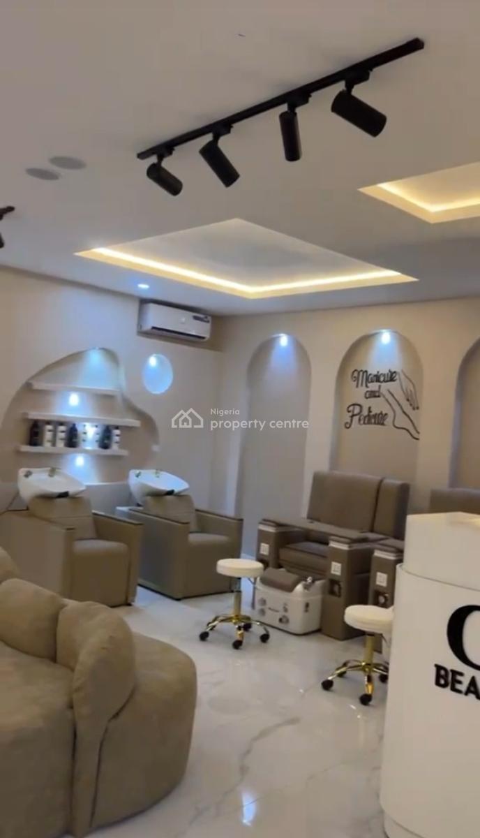 Luxury Fully Furnished &functional Spa/saloon in 5bedroom Duplex with, Jahi Gilmore Tarred Rd, Jahi, Abuja, Terraced Duplex for Rent