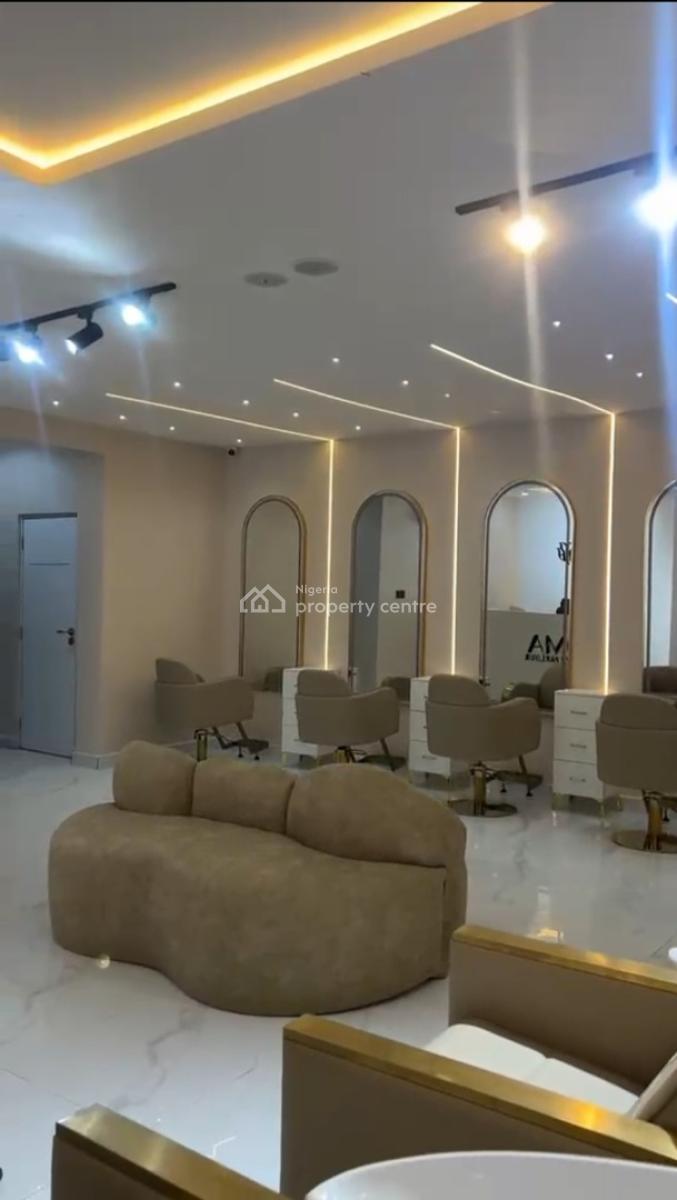 Luxury Fully Furnished &functional Spa/saloon in 5bedroom Duplex with, Jahi Gilmore Tarred Rd, Jahi, Abuja, Terraced Duplex for Rent