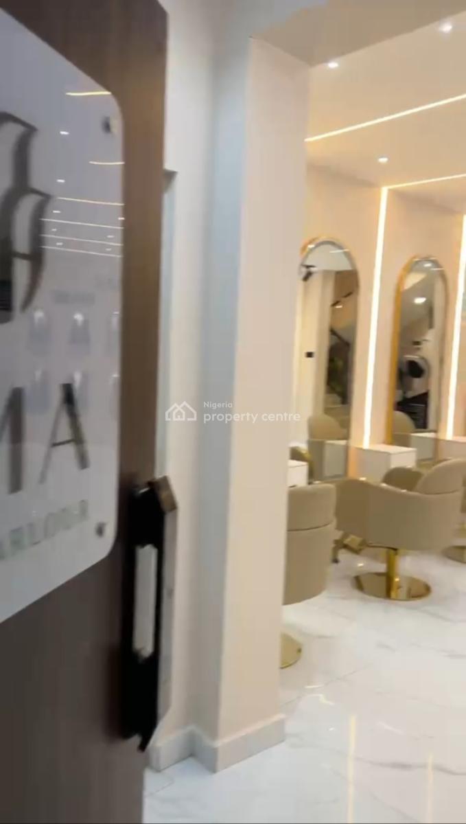 Luxury Fully Furnished &functional Spa/saloon in 5bedroom Duplex with, Jahi Gilmore Tarred Rd, Jahi, Abuja, Terraced Duplex for Rent