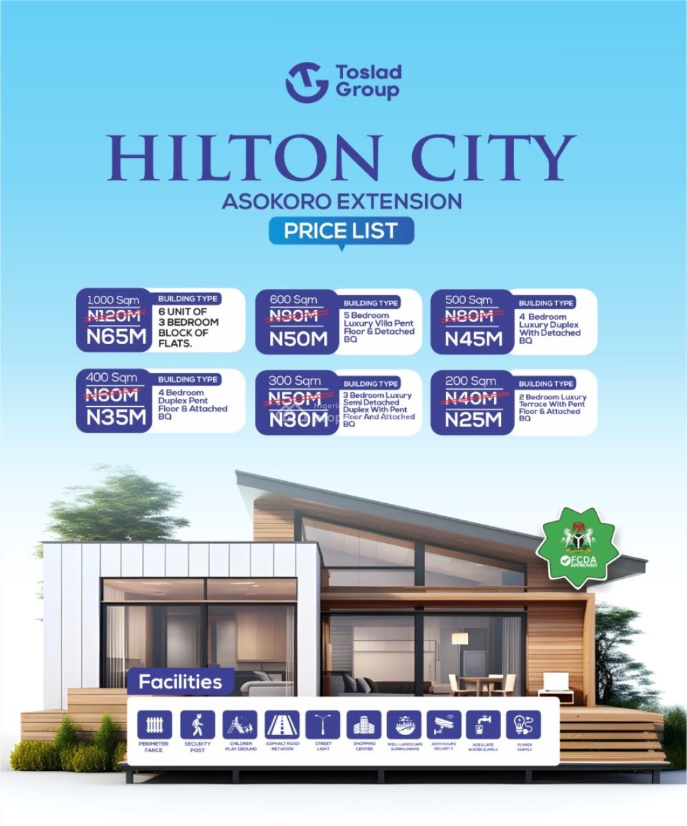 Affordable Buy and Build Land with R of O, Asokoro, Abuja, Asokoro District, Abuja, Land for Sale