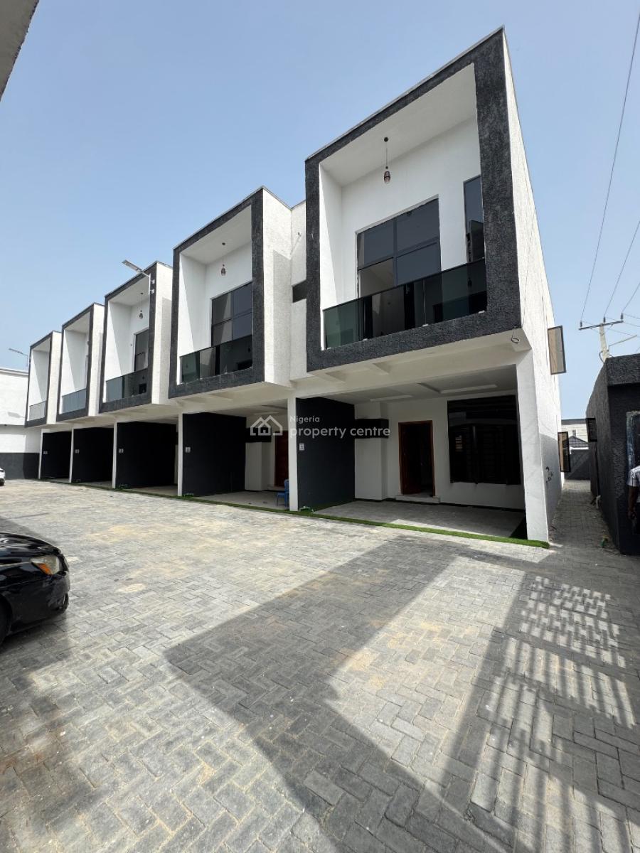 New 4bed Terraced Duplex, Ikota, Lekki, Lagos, House for Rent