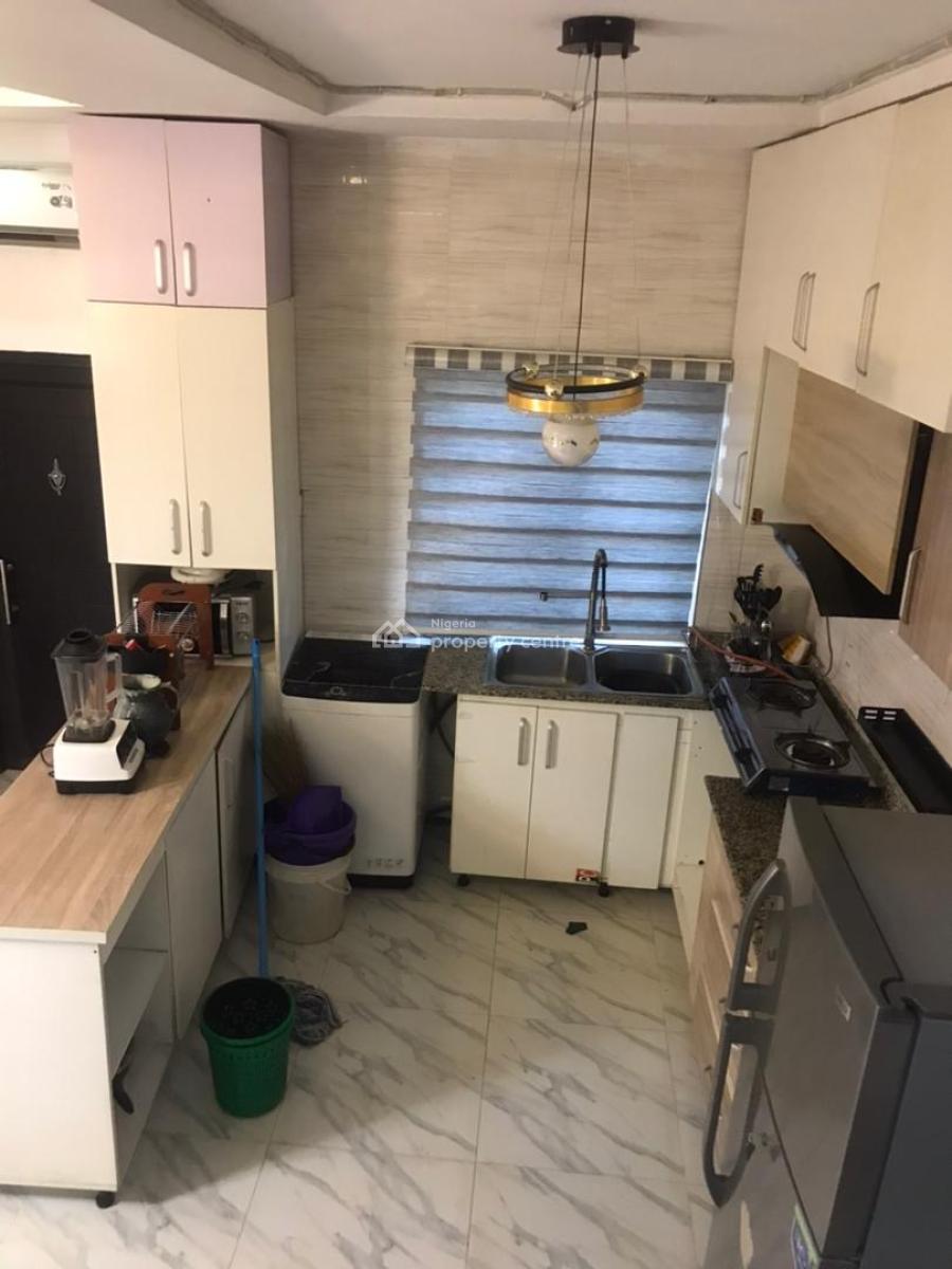 Fully Furnished Semi Detached 2 Bedroom Duplex with  with Solar Panel, Ajah, Lekki, Lagos, Semi-detached Duplex for Rent