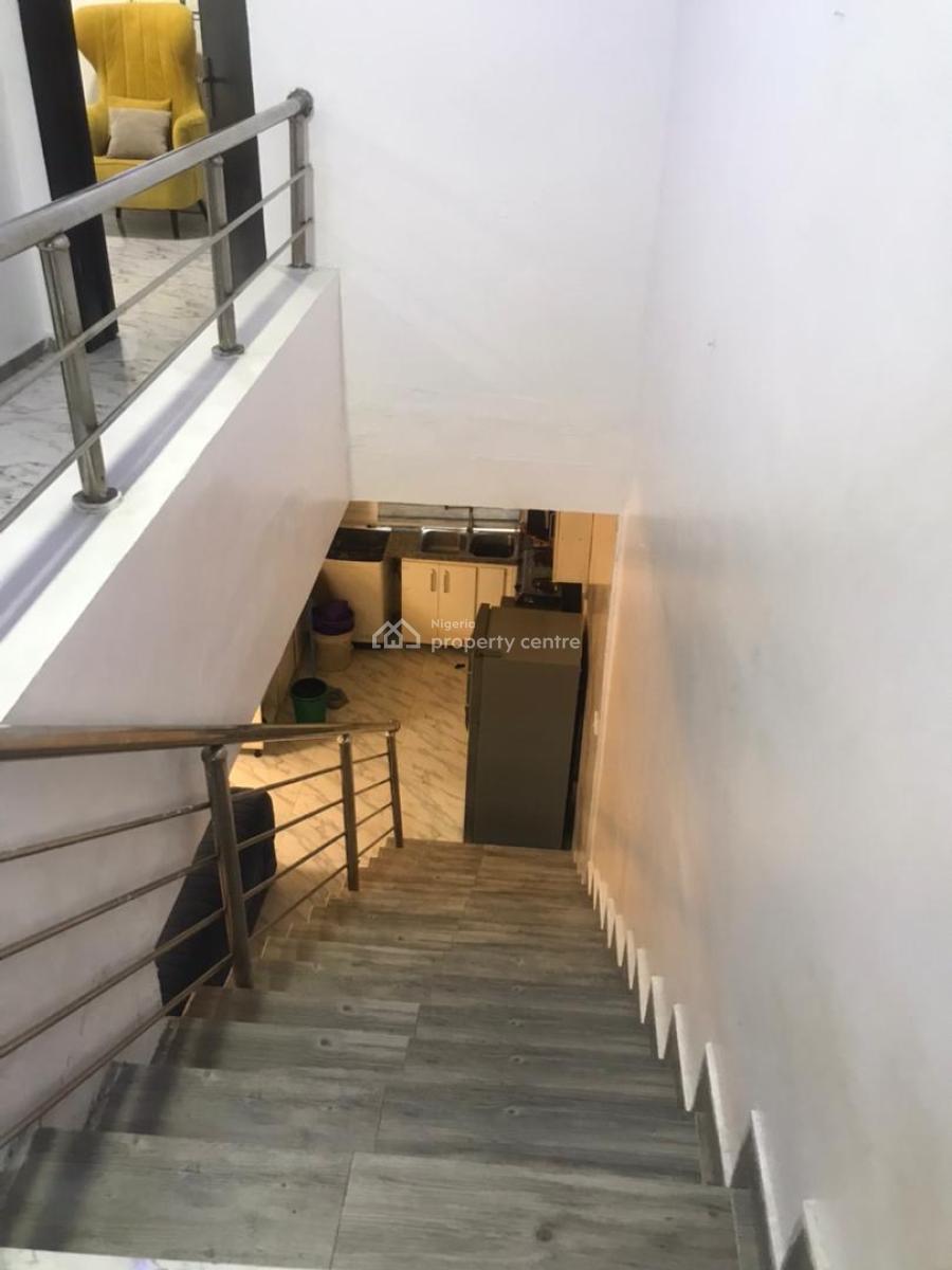 Fully Furnished Semi Detached 2 Bedroom Duplex with  with Solar Panel, Ajah, Lekki, Lagos, Semi-detached Duplex for Rent