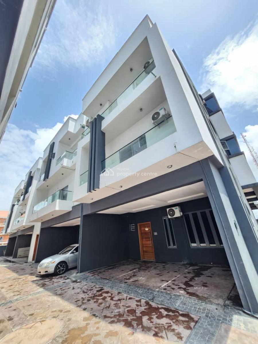 Fully Service 3 Bedroom Terrace Duplex in a Serean and Secured Estate, Ikate, Ikate, Lekki, Lagos, Terraced Duplex for Rent