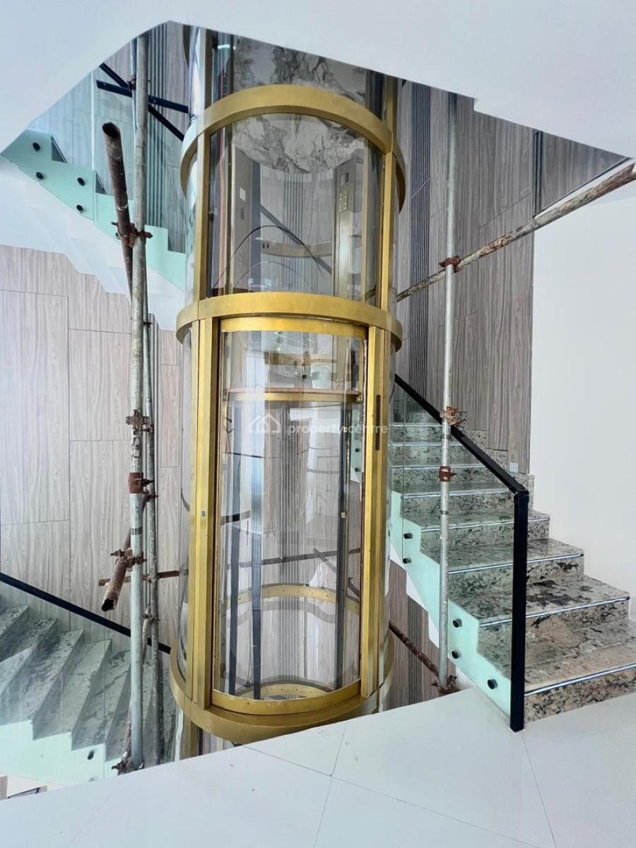 Luxuxy 5 Bedrooms Smart Home, + Pool, Elevator, Cinema & Gym, & Terrac, Chevron, Lekki, Lekki, Lagos, Detached Duplex for Sale