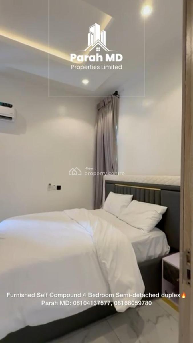 4 Bedroom Semi Detached Duplex, Ikota, Lekki, Lagos, Semi-detached Duplex for Rent