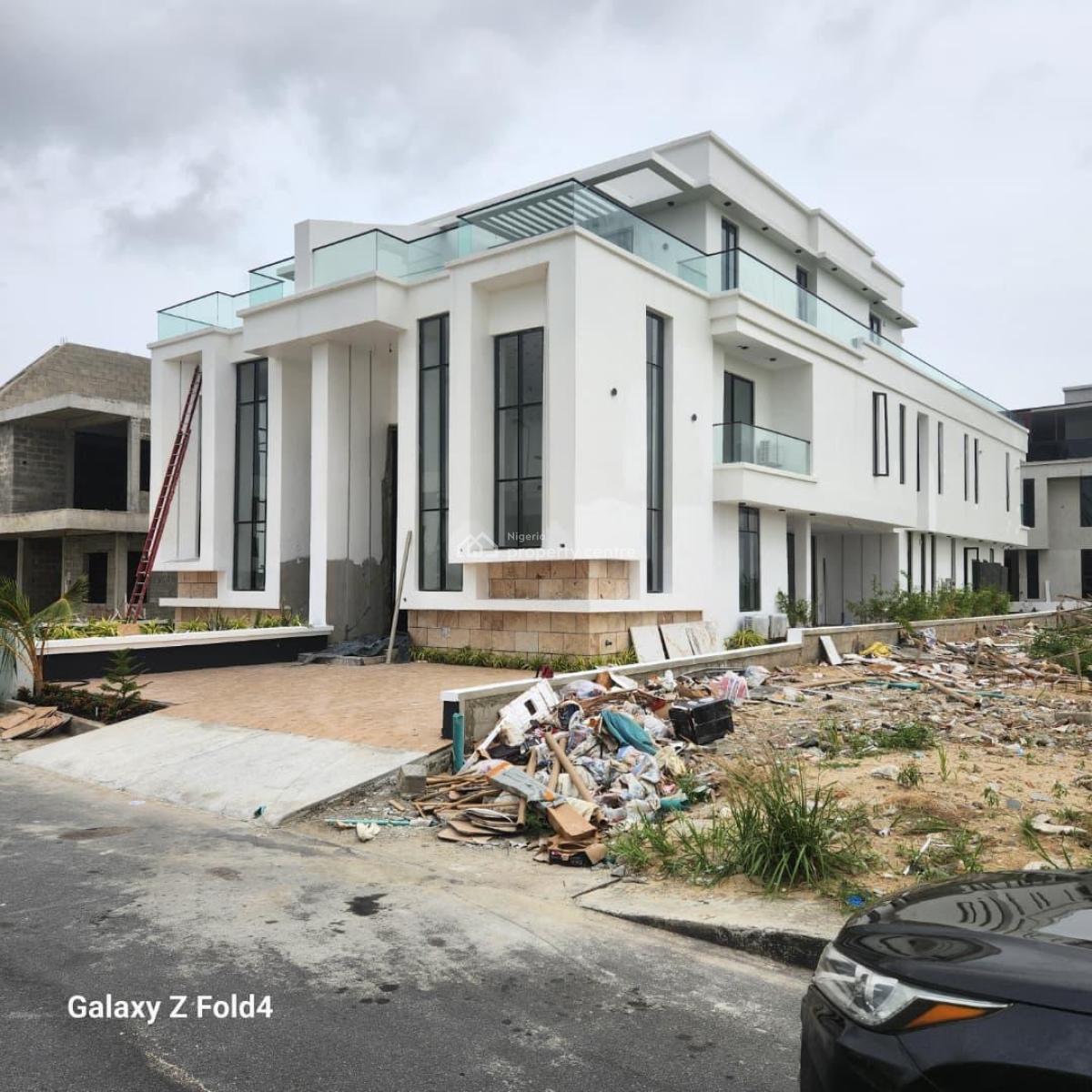 Super Luxury 5 Bedroom Semidetached Duplex with Swimming Pool, Cowrie Creek Estate, Lekki, Lagos, Semi-detached Duplex for Sale