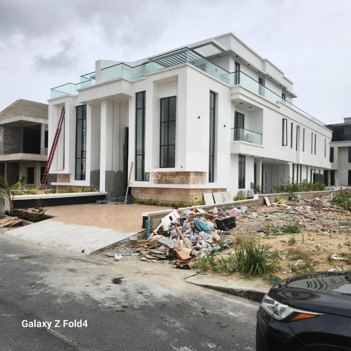 Super Luxury 5 Bedroom Semidetached Duplex with Swimming Pool, Cowrie Creek Estate, Lekki, Lagos, Semi-detached Duplex for Sale