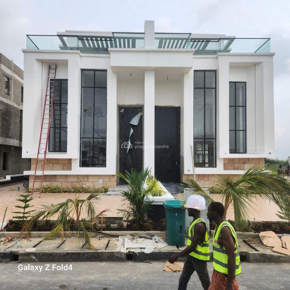 Super Luxury 5 Bedroom Semidetached Duplex with Swimming Pool, Cowrie Creek Estate, Lekki, Lagos, Semi-detached Duplex for Sale