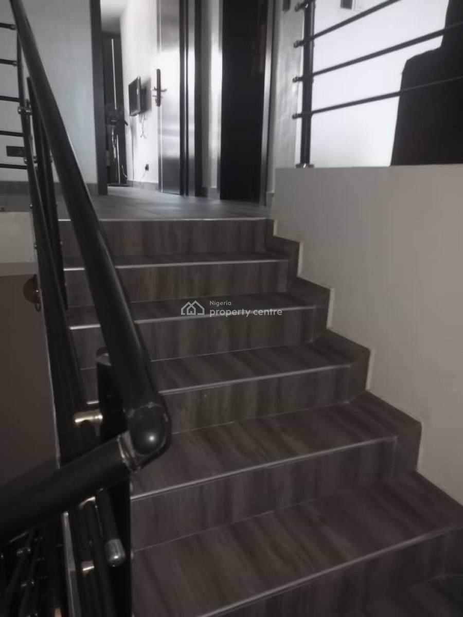 Beautiful 4bedroom Duplex with Bq Self Compound Secured Estate, Off Freedom Way, Lekki Phase 1, Lekki, Lagos, Semi-detached Duplex for Rent