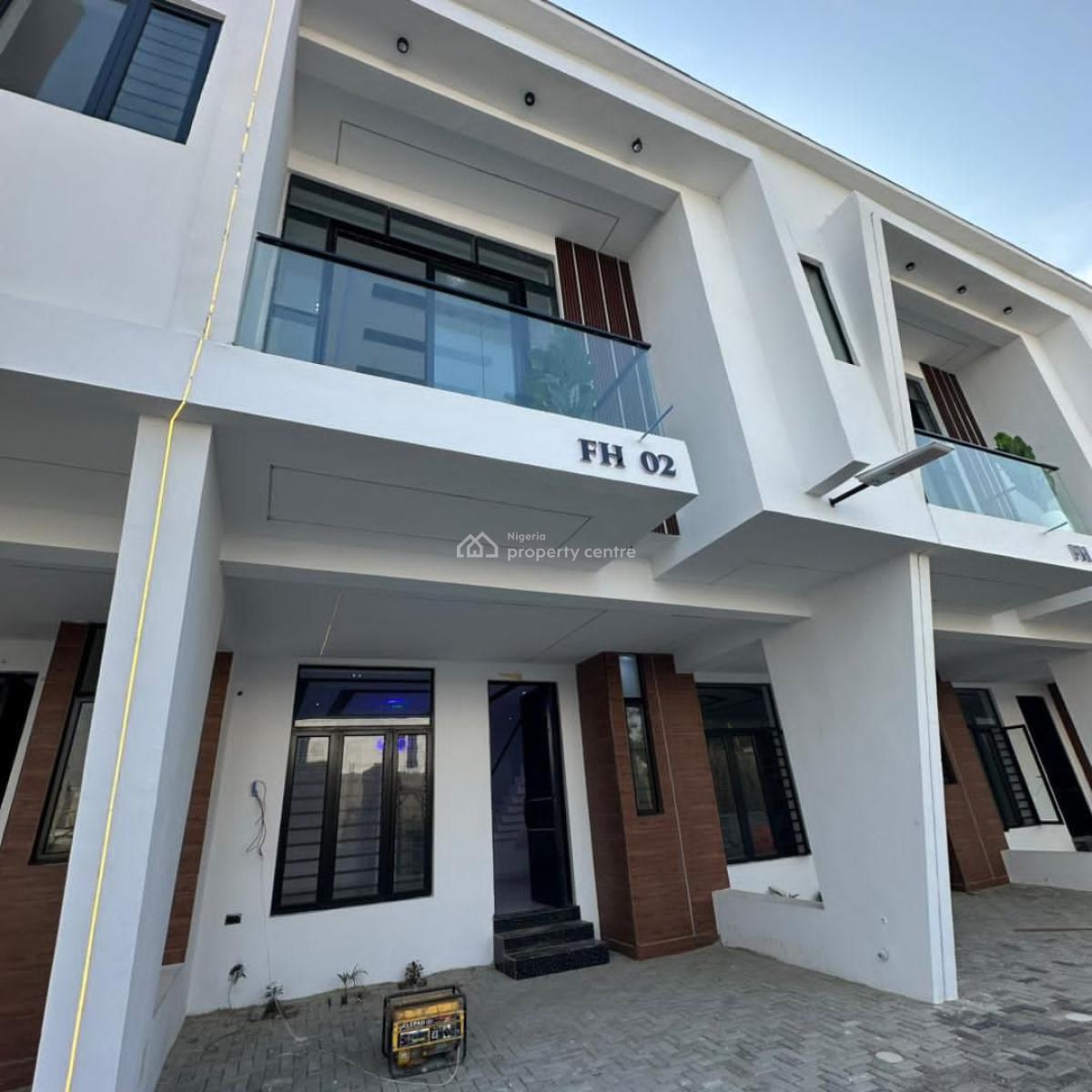 a Luxury and Standard 3 Bedrooms Terraced Duplex Plus Bq, Ikota, Lekki, Lagos, Terraced Duplex for Sale