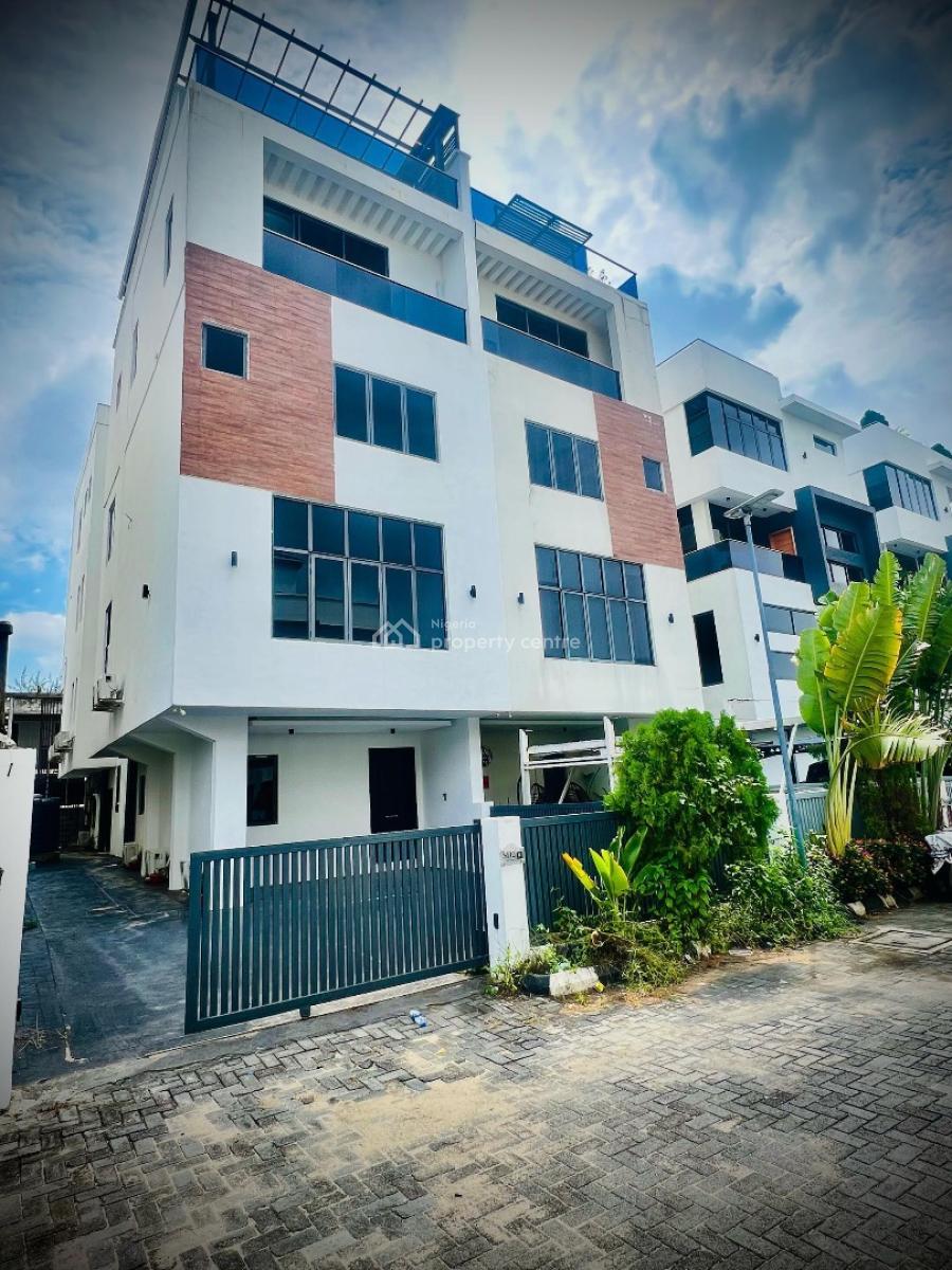 Beautifully Crafted 4 Bedroom Semi Detached with Elevator & Pool, Banana Island, Ikoyi, Lagos, Semi-detached Duplex for Sale