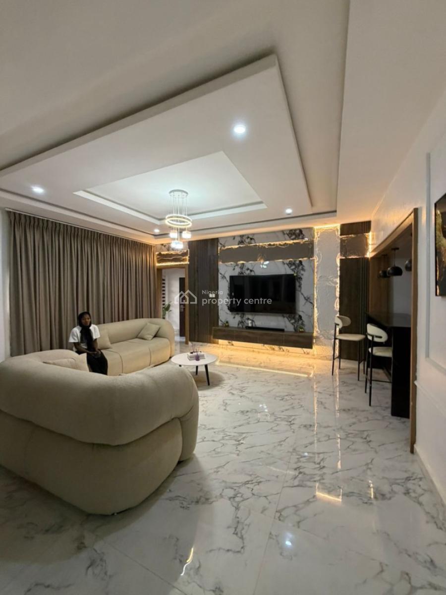 Well-furnished 2-bedroom Apartment Located in a Secure and Accessible, Wuye, Abuja, Flat / Apartment for Rent