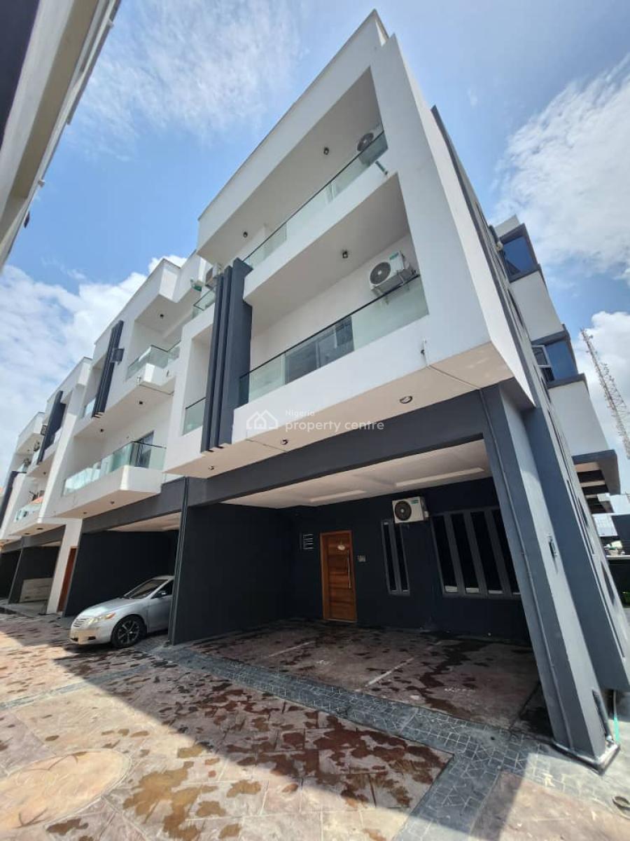 Fully Serviced 3 Bedroom Terrace Duplex in a Serean and Secured Estate, Ikate, Lekki, Lagos, Terraced Duplex for Rent