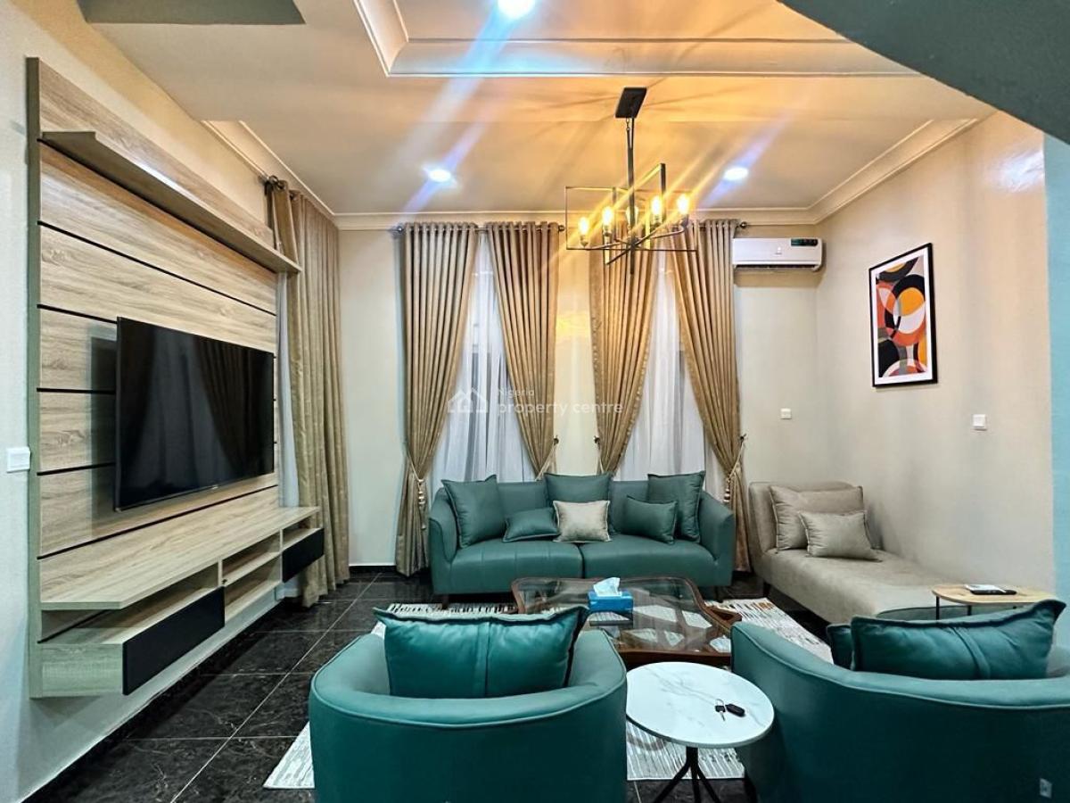 Furnished & Serviced 4-bedroom Detached Duplex with Bq, Wuse 2, Abuja, Detached Duplex for Rent