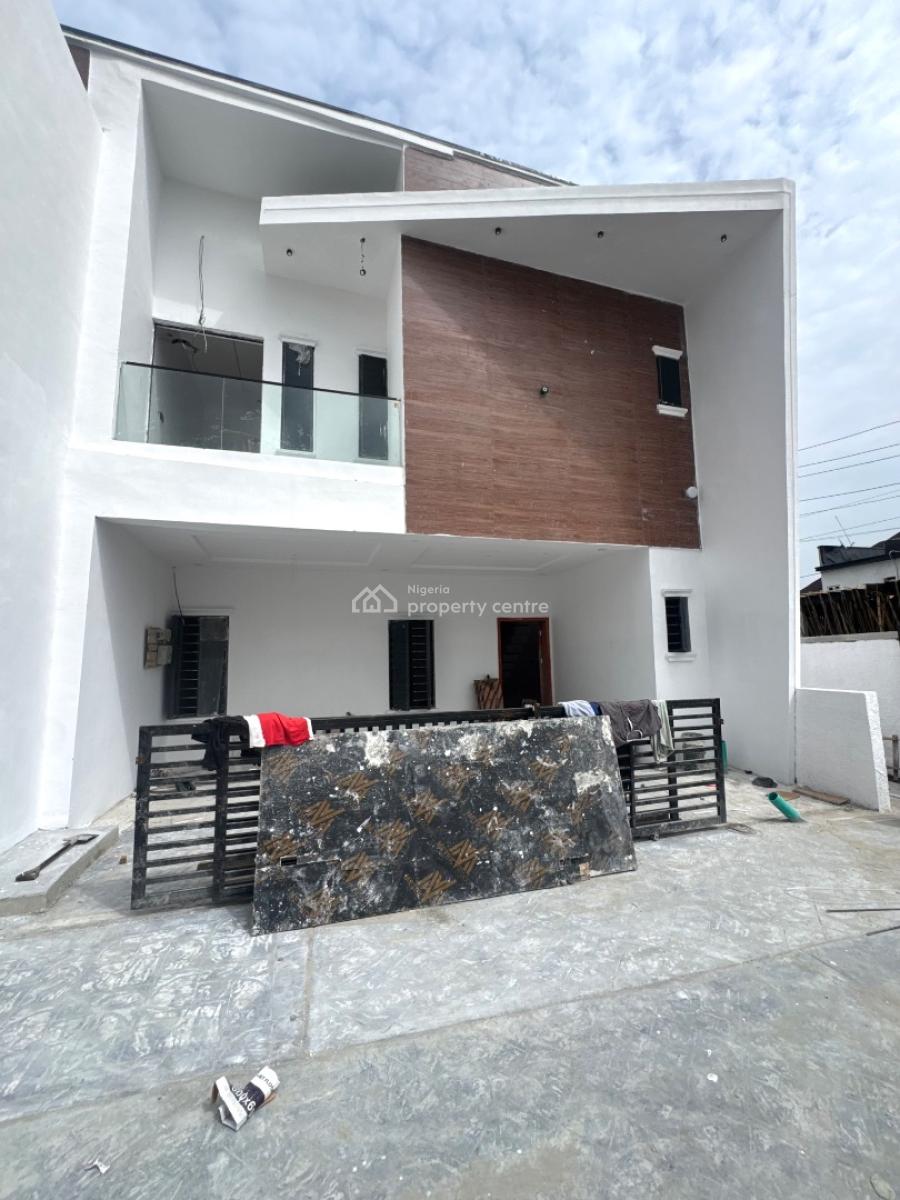 Lovely 4bed Terraceed Duplex Self Compound, Thomas Estate, Ajah, Lagos, Terraced Duplex for Sale