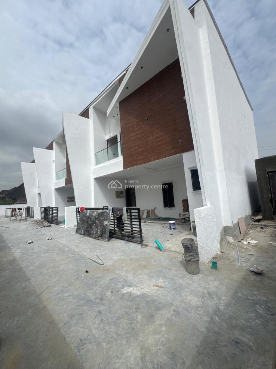 Lovely 4bed Terraceed Duplex Self Compound, Thomas Estate, Ajah, Lagos, Terraced Duplex for Sale