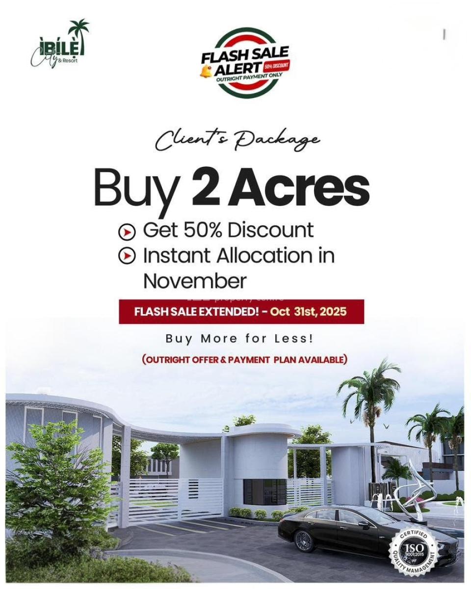 Plots of Land Available in a Fast-growing Estate at Discounted Prices, Ibile City and Resort, Imota, Ikorodu, Lagos, Mixed-use Land for Sale