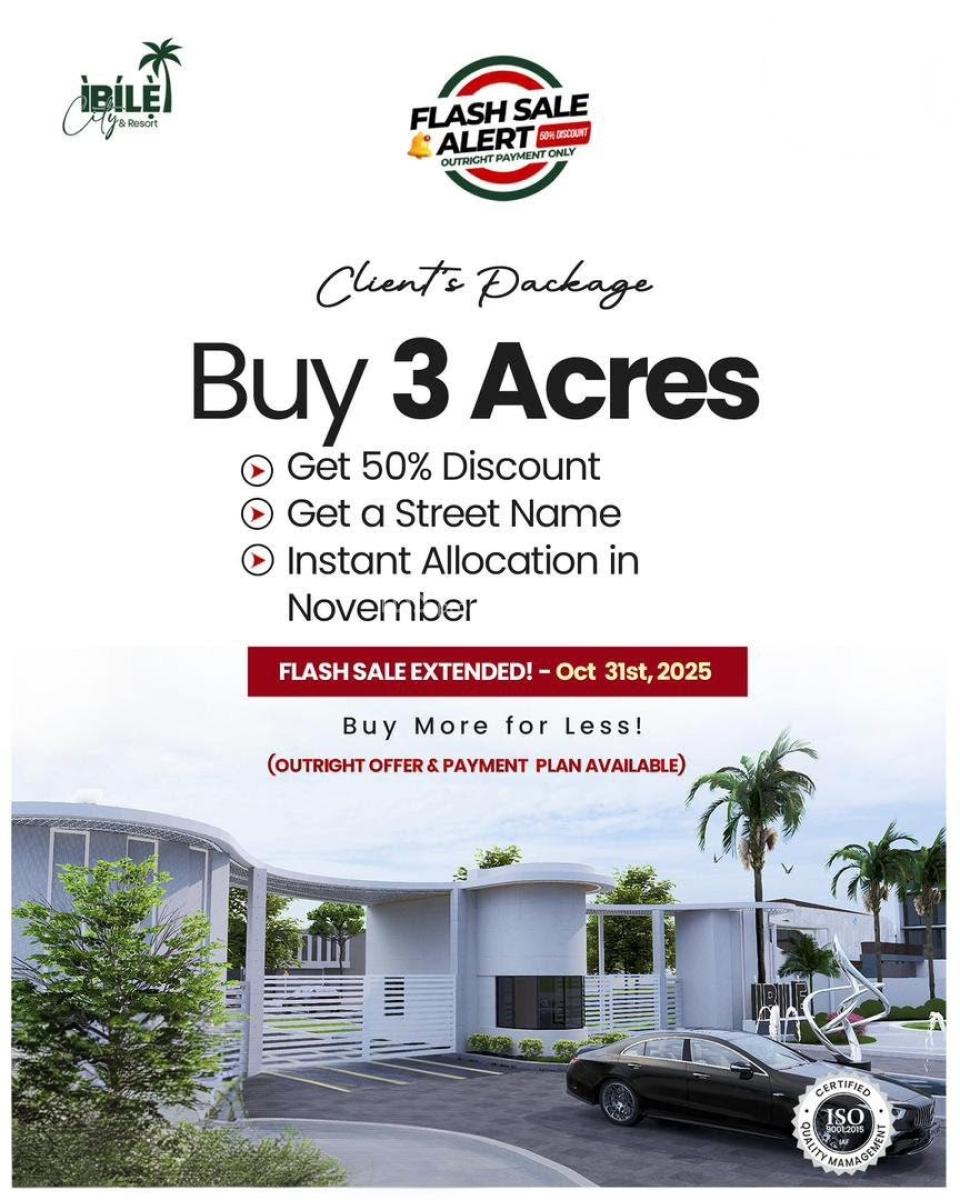 Plots of Land Available in a Fast-growing Estate at Discounted Prices, Ibile City and Resort, Imota, Ikorodu, Lagos, Mixed-use Land for Sale