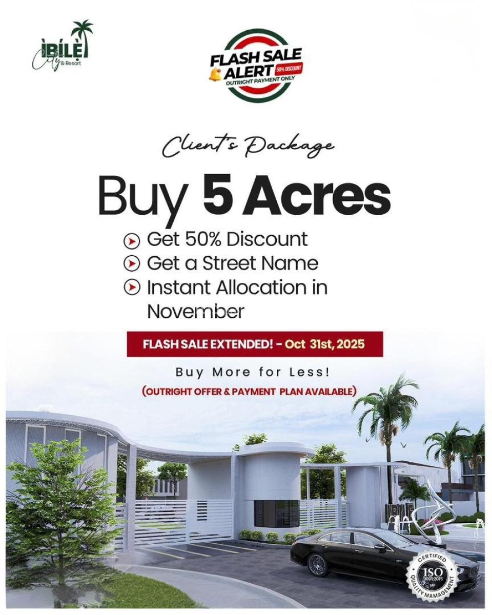 Plots of Land Available in a Fast-growing Estate at Discounted Prices, Ibile City and Resort, Imota, Ikorodu, Lagos, Mixed-use Land for Sale