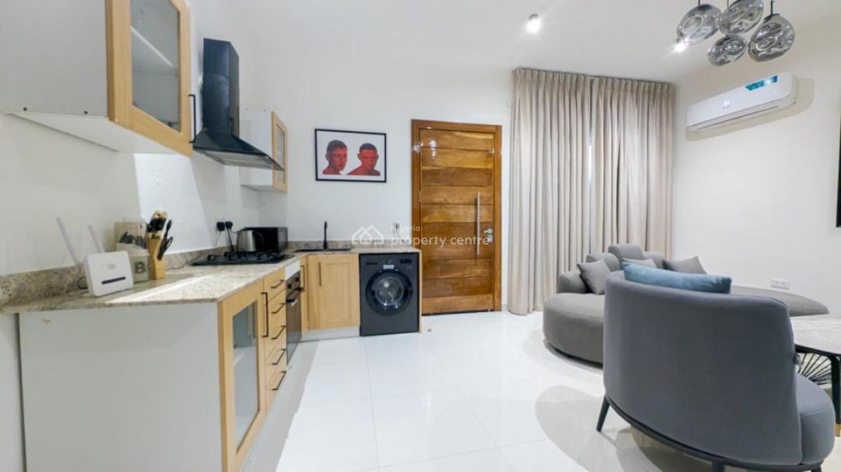 Newly Opened 1 Bedroom Apartment with Swimming Pool, Snooker Boa, Lekki Phase 1, Lekki, Lagos, Flat / Apartment Short Let