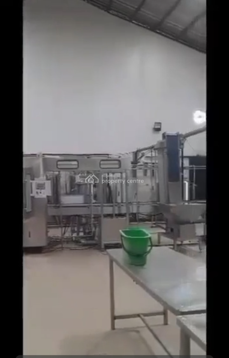 a Functioning Bottle Water and Juice Factory, Mowe Town, Ogun, Commercial Property for Sale