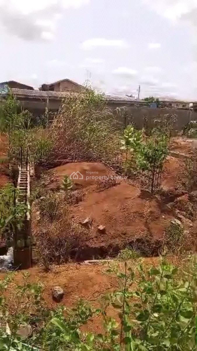 Half Plot with Standard 4 Mini Flats Foundation, Baale Animashaun Road, Alakuko, Ifako-ijaiye, Lagos, Residential Land for Sale