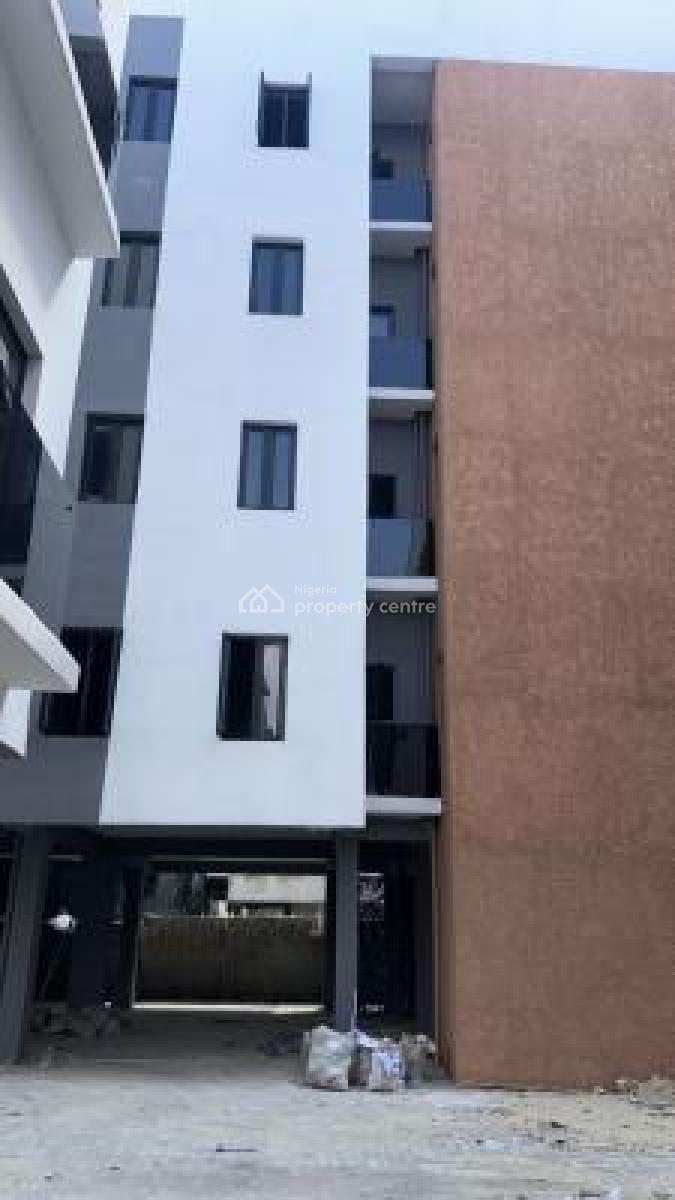 Carcass 2 Bedroom Flat Serviced Apartment Sea View, Cyberville Estate Off Nike Art Gallery Road, Ikate Elegushi, Lekki, Lagos, Flat / Apartment for Sale