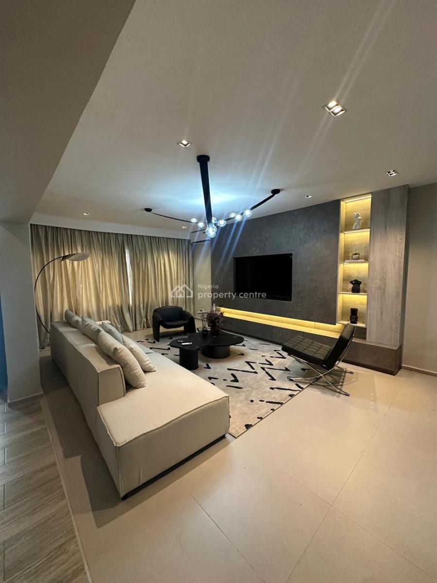 Tastefully Furnished 2 Bedroom Apartment with Gym House, Banana Island, Ikoyi, Lagos, Flat / Apartment for Rent