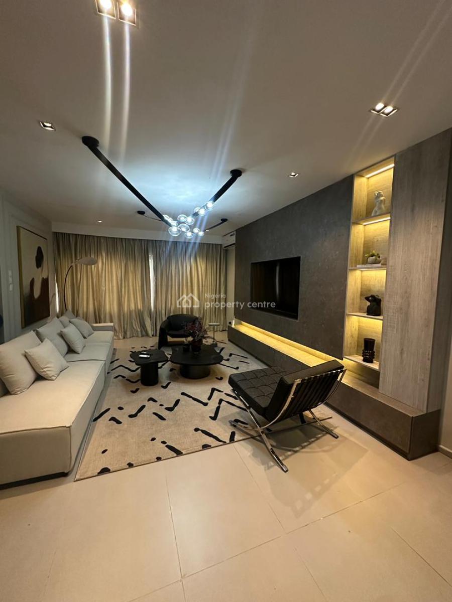 Tastefully Furnished 2 Bedroom Apartment with Gym House, Banana Island, Ikoyi, Lagos, Flat / Apartment for Rent