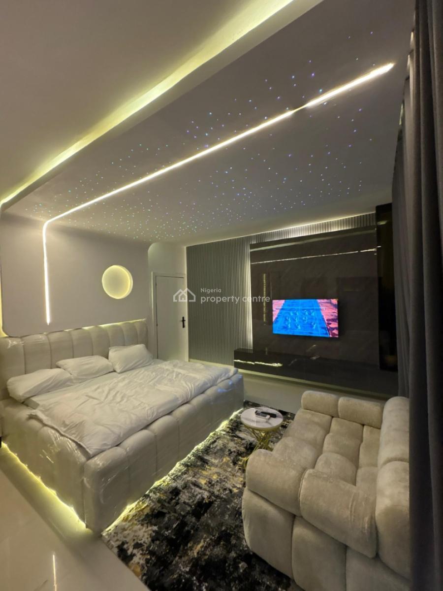 Luxury & Cozy Studio with a Fully Fitted Kitchen, Off Admiralty, Lekki Phase 1, Lekki, Lagos, Flat / Apartment Short Let