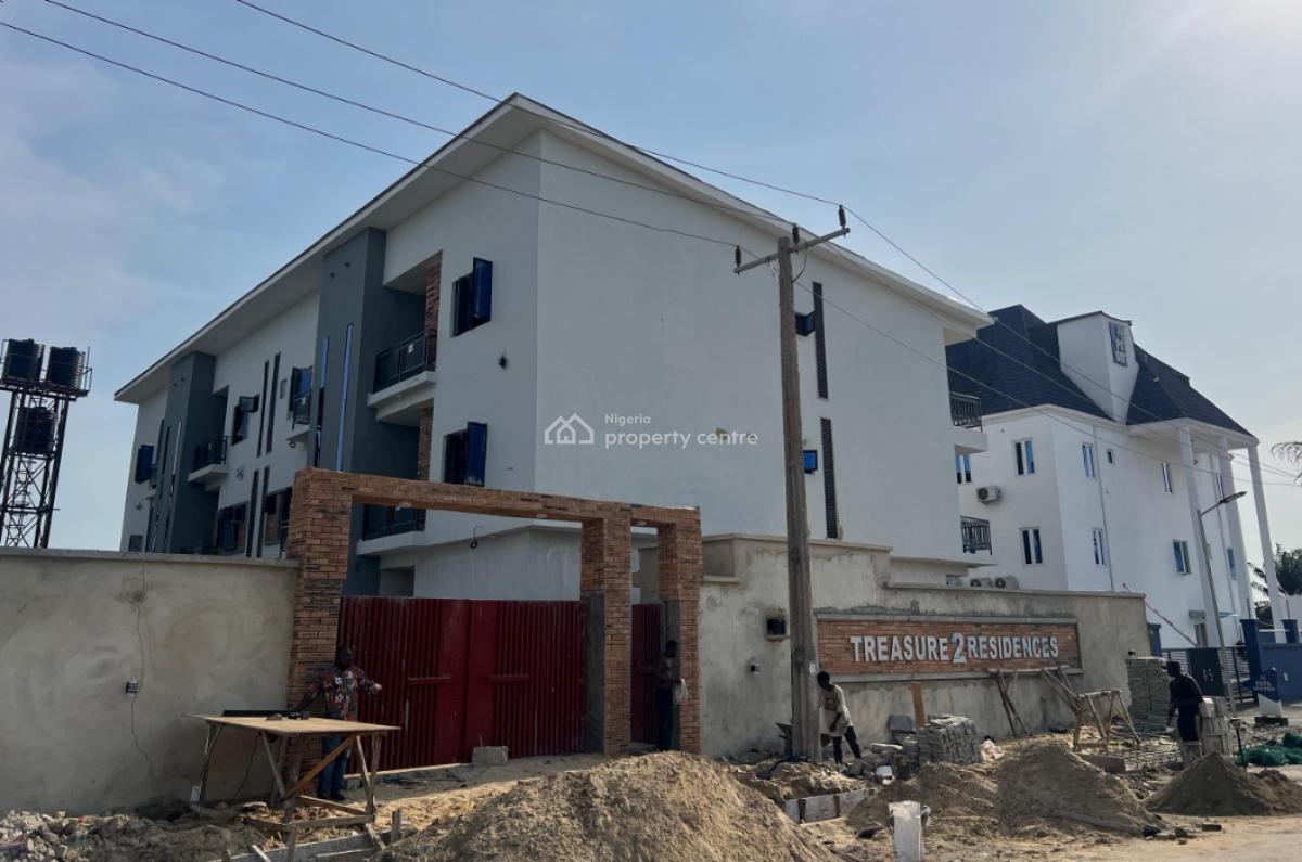 Luxury 2 Bedroom Flat Apartment, Abijo, Lekki, Lagos, Block of Flats for Sale