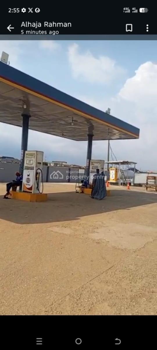 Commercial Filling Station for Lease in Lagos -- High Traffic Roadside, Ipaja Gate, Ipaja, Lagos, Filling Station for Rent
