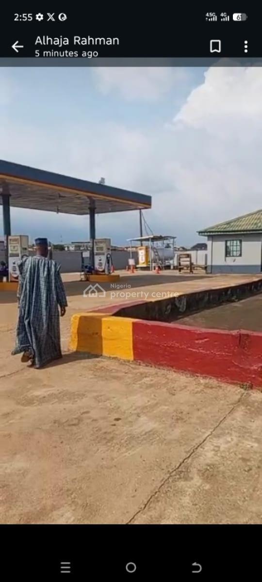 Commercial Filling Station for Lease in Lagos -- High Traffic Roadside, Ipaja Gate, Ipaja, Lagos, Filling Station for Rent