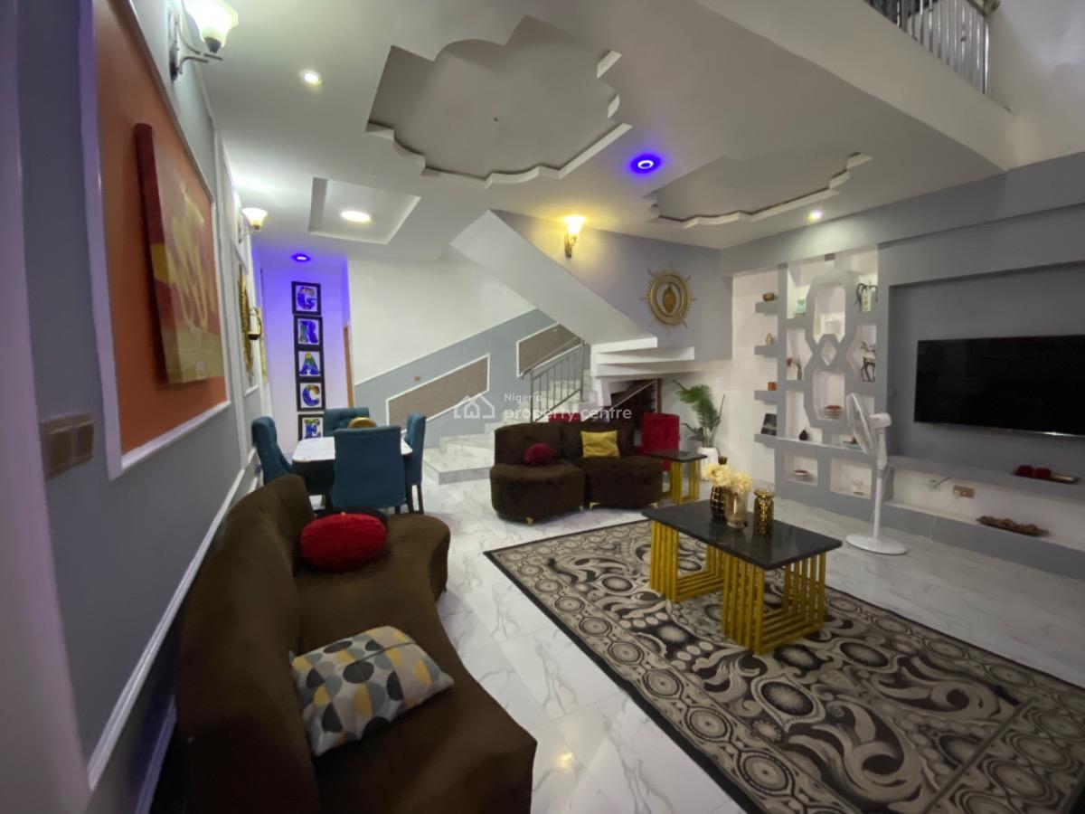 Luxury Furnished 4 Bedrooms, Thomas Estate, Ajah, Lagos, Flat / Apartment for Rent