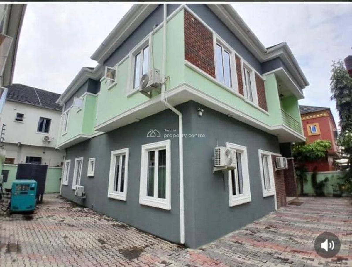 Fully Furnished 5 Bedroom Detached House with a Room Boys Bq, Osapa, Lekki, Lagos, Detached Duplex for Rent