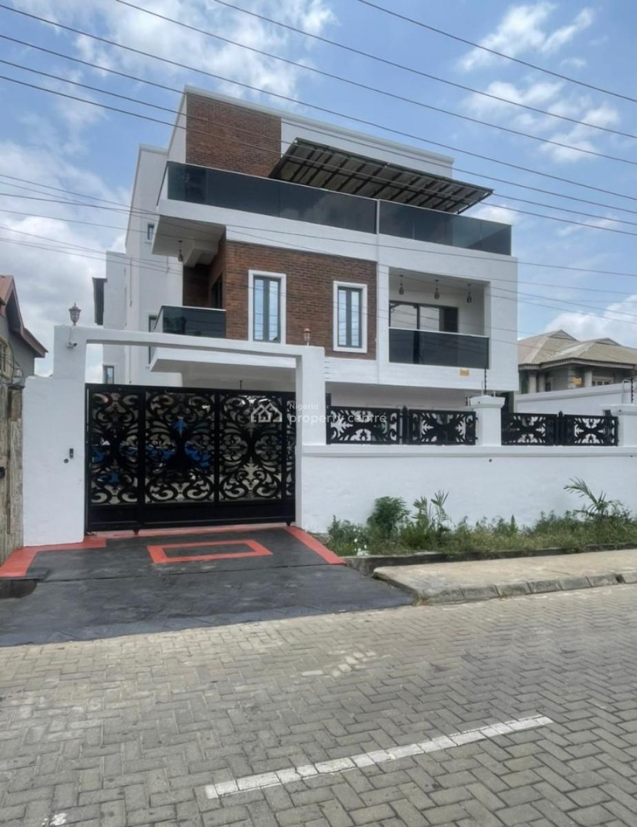Luxuriously Newly Finished 5 Bedroom Fully Detached Duplex*, Gra Phase 1, Magodo, Lagos, Detached Duplex for Sale