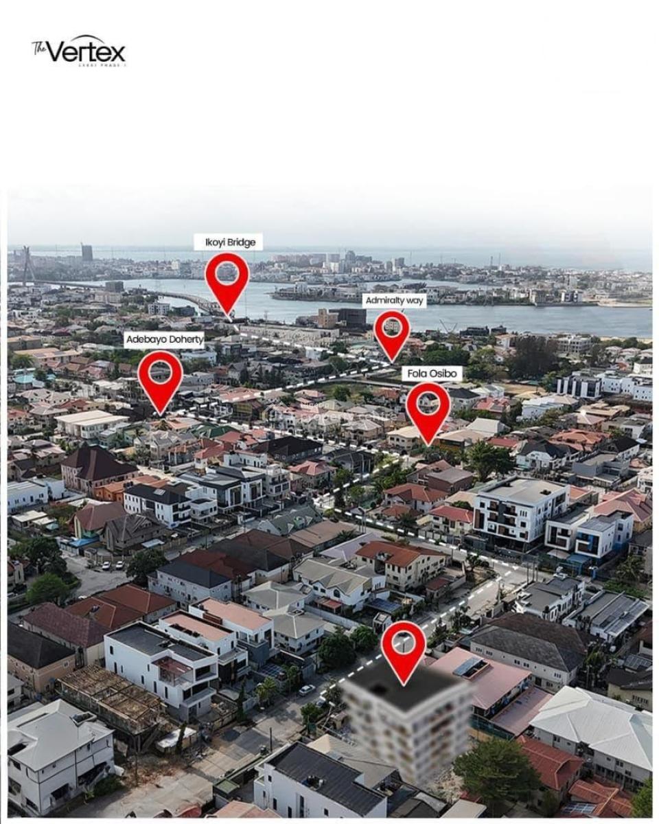 Luxury 2-bedroom Apartment with Excellent Facilities, The Vertex Estate, Lekki Phase 1, Lekki, Lagos, Block of Flats for Sale