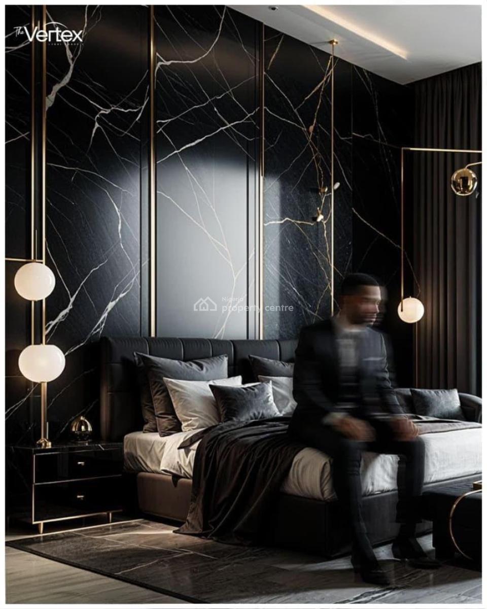 Luxury 2-bedroom Apartment with Excellent Facilities, The Vertex Estate, Lekki Phase 1, Lekki, Lagos, Block of Flats for Sale