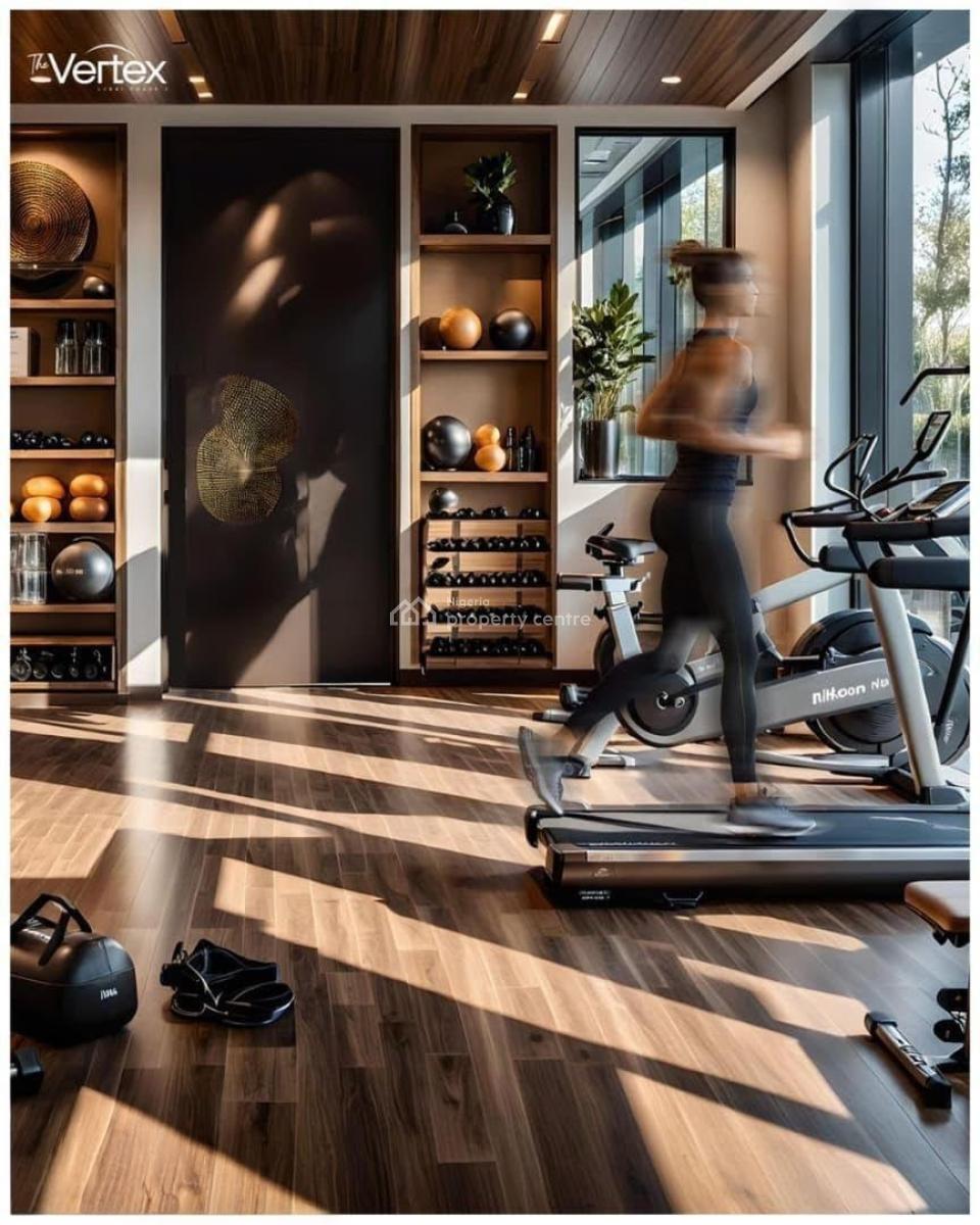 Luxury 2-bedroom Apartment with Excellent Facilities, The Vertex Estate, Lekki Phase 1, Lekki, Lagos, Block of Flats for Sale