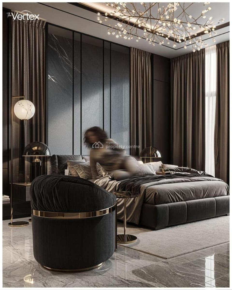 Luxury 2-bedroom Apartment with Excellent Facilities, The Vertex Estate, Lekki Phase 1, Lekki, Lagos, Block of Flats for Sale