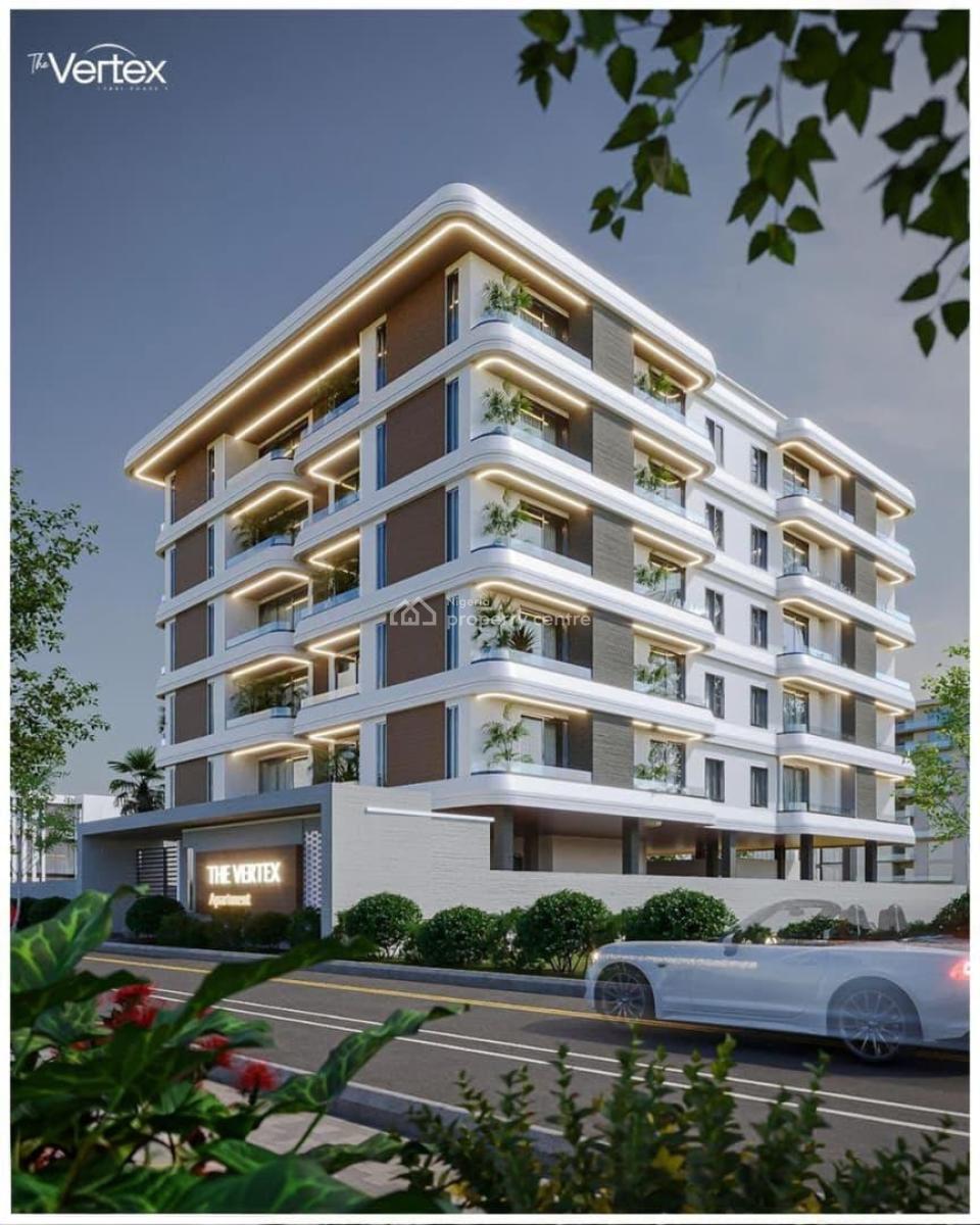 Luxury 2-bedroom Apartment with Excellent Facilities, The Vertex Estate, Lekki Phase 1, Lekki, Lagos, Block of Flats for Sale